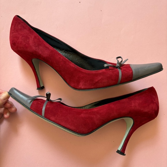 Cynthia Rowley Geist NYC pointy tow pumps - Picture 5 of 8